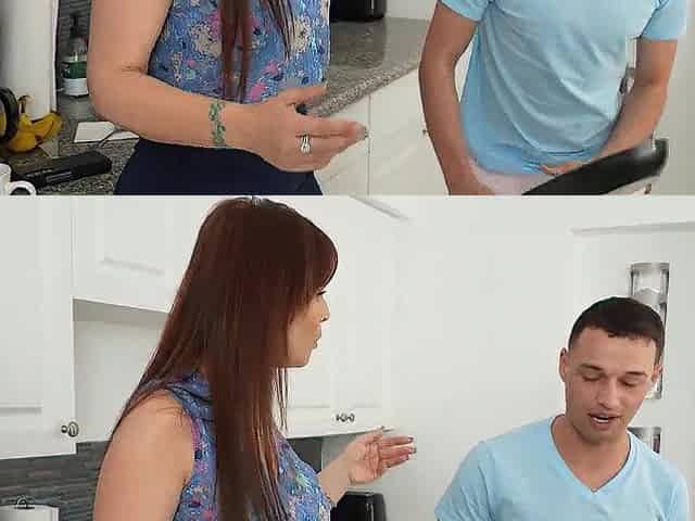 Stud Penetrate GILF Pussy In The Kitchen