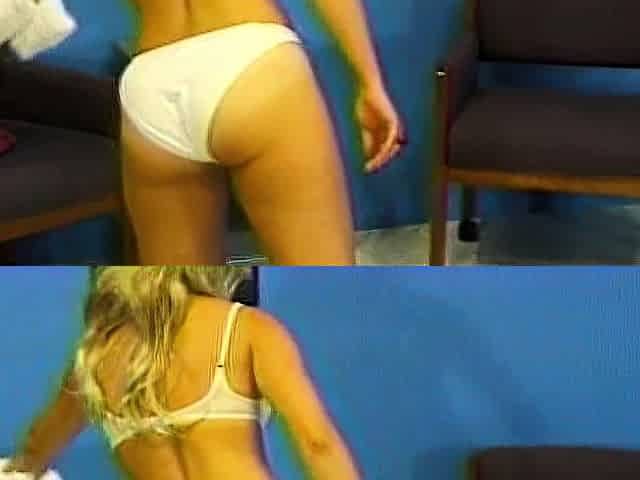 slut his tall blonde fetish flashing ass on live webcam
