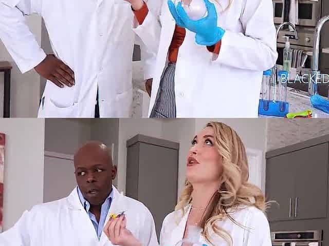 White Coat, Black Meat (Scientifically Big, Historically Thick) - Natalia Starr - BlackedMa