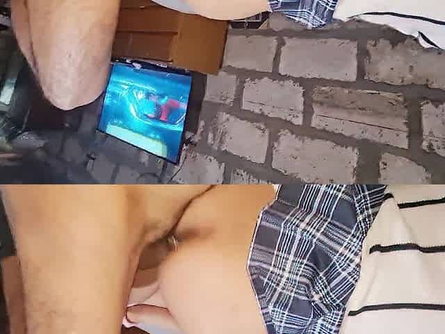 Argentinian schoolgirl screwing after classes
