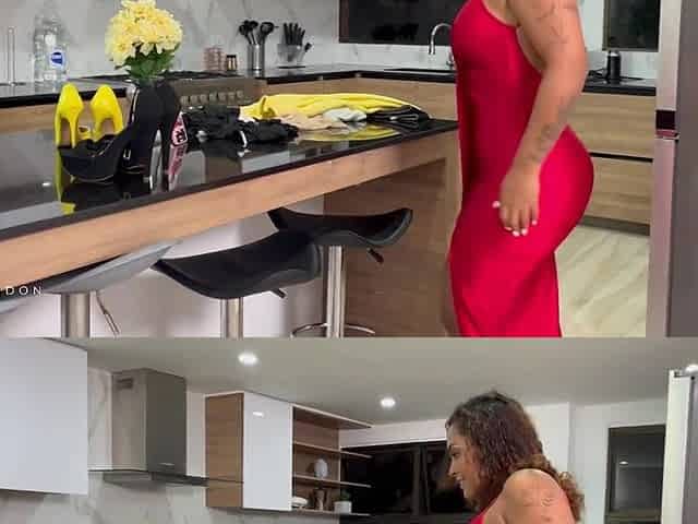 Carla Morelli Thick Ass Maid Trying On Outfits