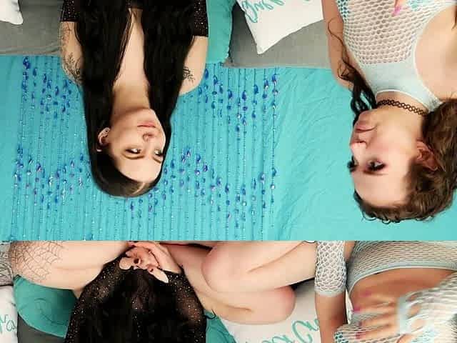 QueerCrush interview with Hazel Paige and Lily Thot