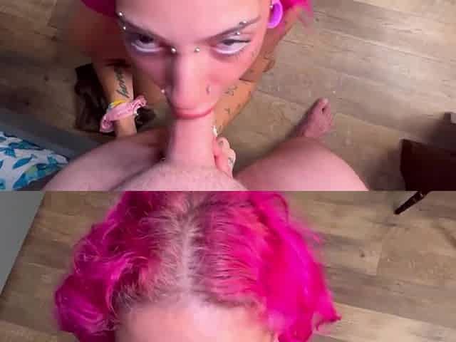 Tiny Gamer Gal With Pink Hair Screwed in Home Arcade - RealMaxxxSteele x Nali Marie
