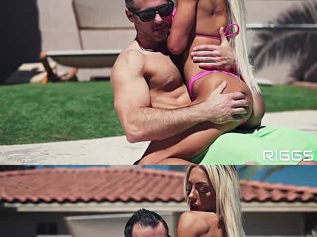 Ripped Bikini Fitness Model Screwing Outdoors
