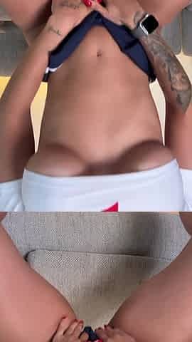 Latina Cosplayer Loves to Ride Her Dildo