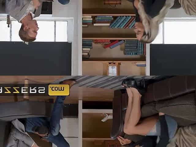 BRAZZERS - Therapist Danny Bows His Lustful Client Aubrey Ebony Over The Daybed & Drills Her Snatch