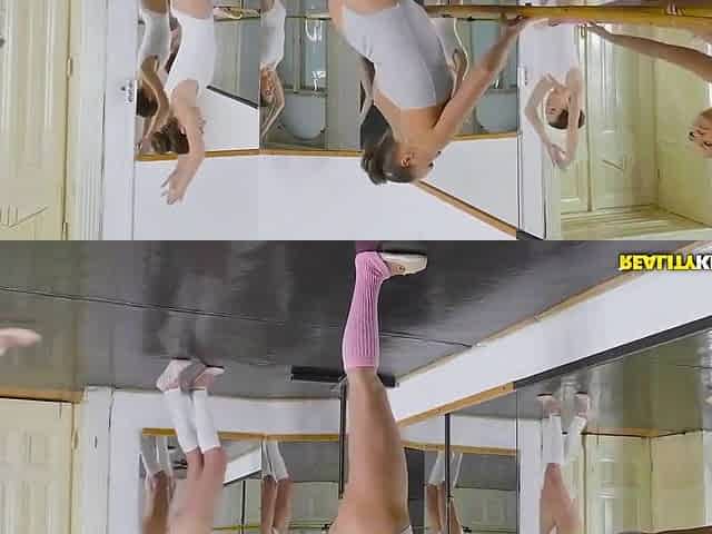 Ballet And Huge Throbbing Cock - Blue Angel And Angel Azul