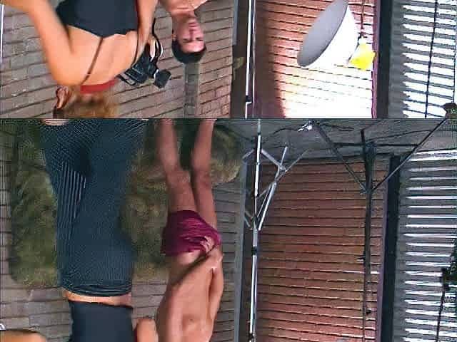 Amateur redhead masturbates then gives a blowjob