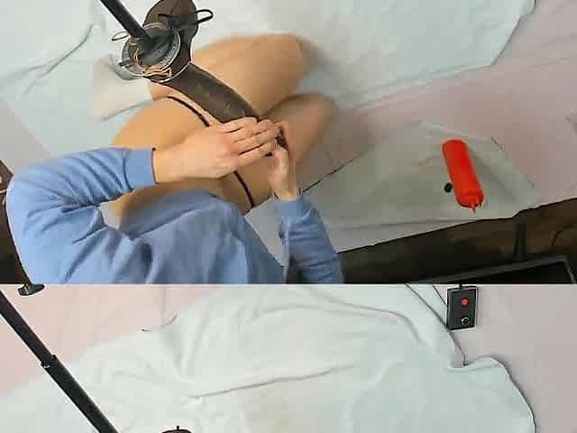 Unfathomable Anal with a Large Ebony Sex tool