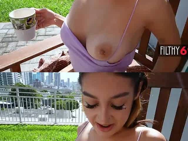 Concupiscent girlfriend going avid on my large ramrod