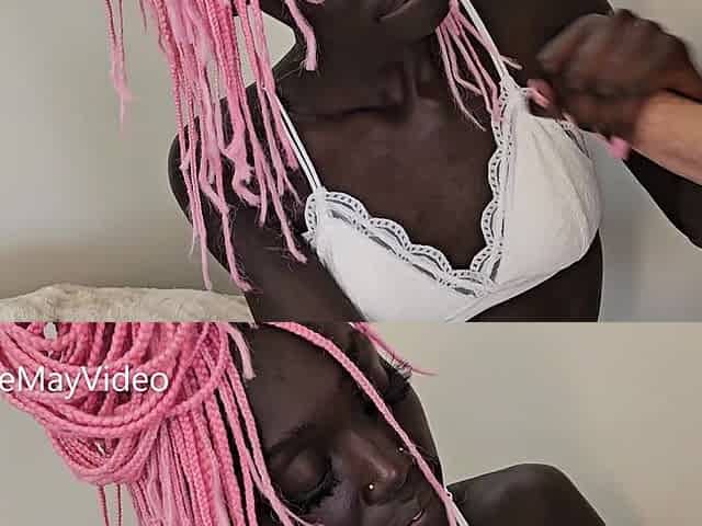 Handjob From My Sudanese Friend - Cumshot
