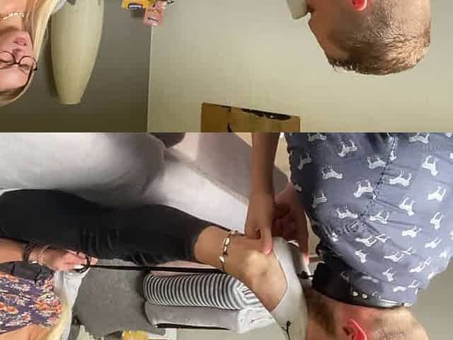 Goddess sock tea domination