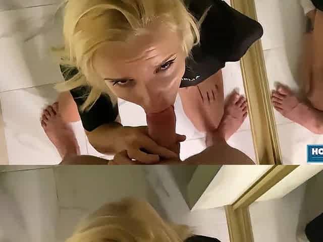 Blonde Babe Moans Loud While Getting Her Pussy Banged Hard