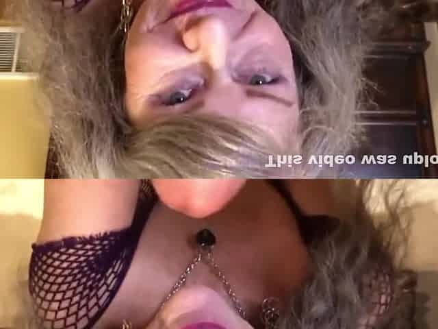 Mature Amateur Hot Wife On Her Knees Pov Bj + Cum Eating!