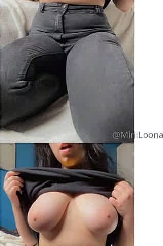 Busty teen brunette fucks big black cock