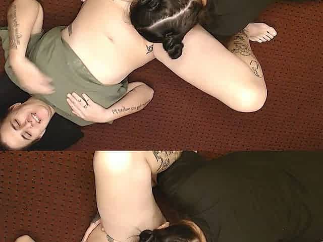 This is How I get Her willing For Work Everyday Lesbo Vagina Eating Climax