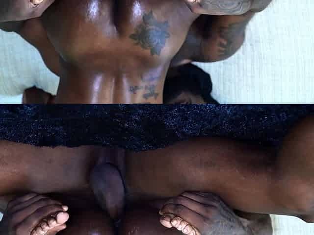 Fun Size Ebony Wife Rides BBC Until Creampied