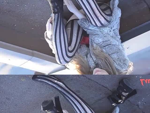 Chubby Teen 18+ Girl Open Air Affair - Outdoor Sex