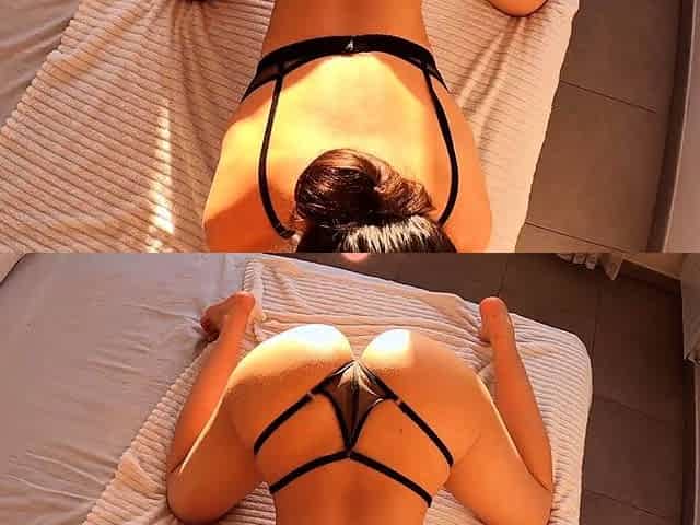 CUTE LATINA TWERKING ON HER EX-BOYFRIEND'S BBC