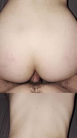 That babe fell with her butt on a large knob