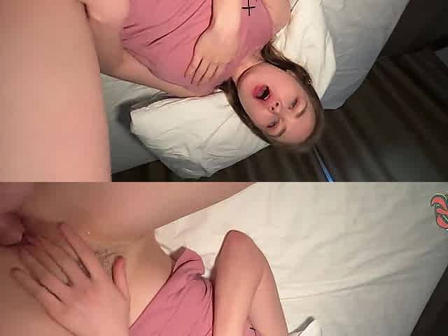 Penis Teasing StepSis Gets Vagina Creamed