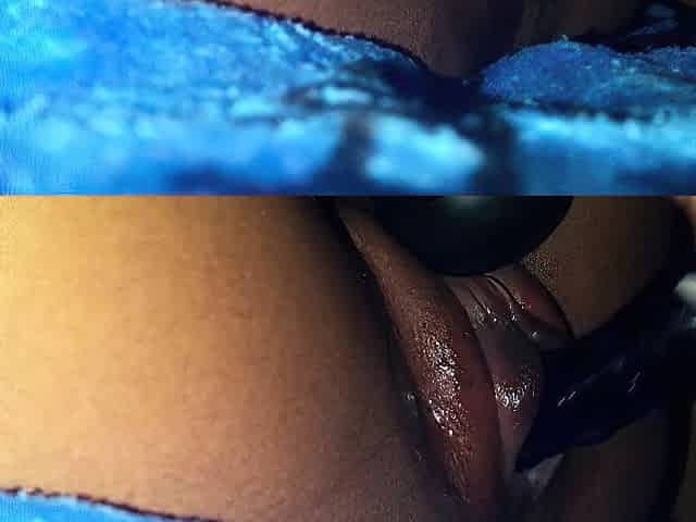 Soaking Wet Amateur Pussy Plays with Sex Toy