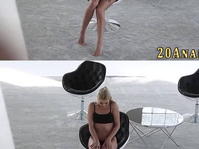 European Blonde Gets Ass Fucked