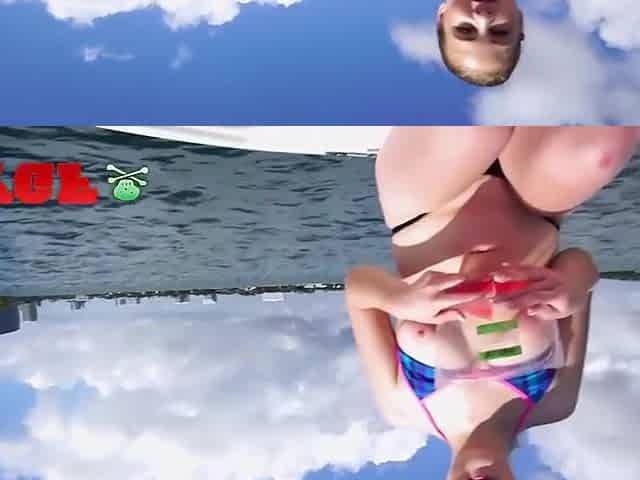 Stunning Blonde Teen 18+ Rides Seans Hard Dick In A Public Space By The Sea - Brie Viano And Sean Lawless