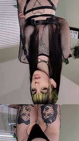 Hot goth teen mind-blowing xxx clip