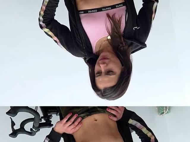 Hot POV homemade blowjob with brunette girlfriend