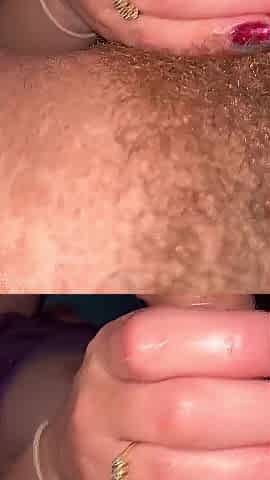 Cum on titties