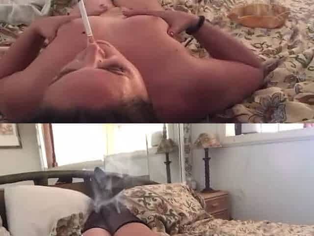 Nude Smoking