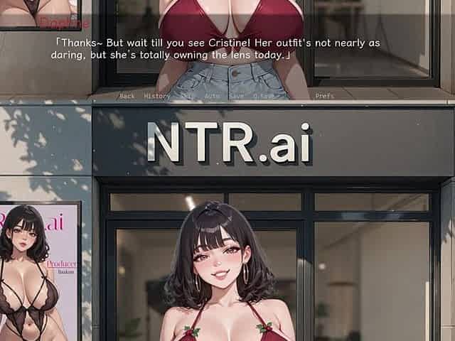 The Steamy Photoshoot Is Actually a Porn Shoot - Ntr"d by My Friend Ai Hentai Game #13