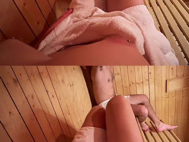 Fpov - I Have an Climax in front of my Ally in the Sauna