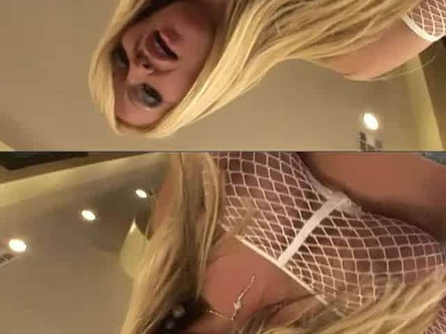 Breasty blond couldn't expect to get screwed by the ebony guy