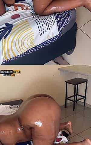 Highly backshorts digging teen