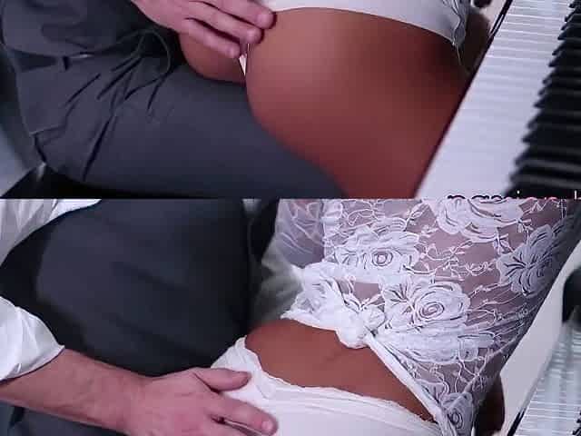 Passionate Milf With Big Breasts Gets High On The Pianists Dick
