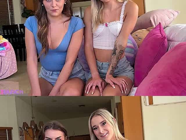 Concupiscent College Harlots Share A BBC - Teen Likes Ebony