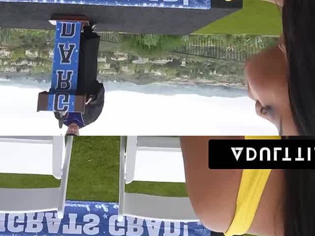 Alona And Lily Pov Sneaky Public 3-way!