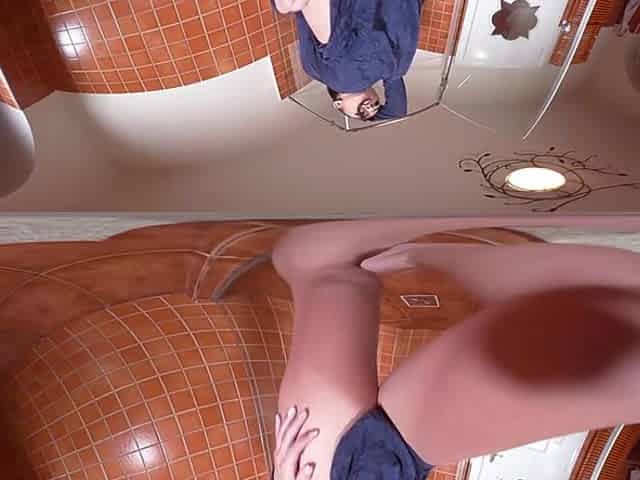 Butterfly Pussy Lips - Toe & Leg Lover Masturbates in Shower
