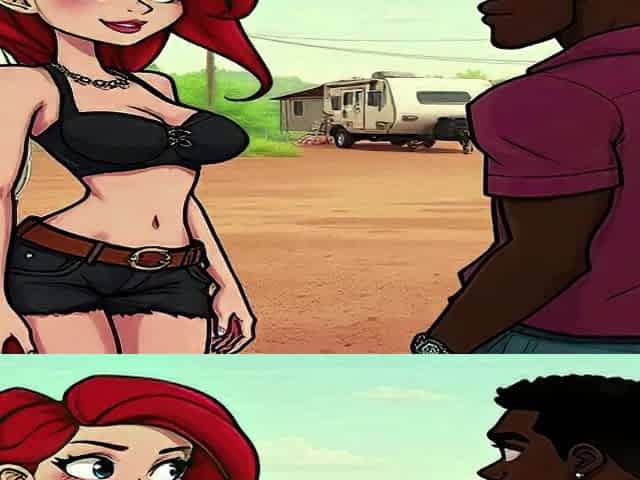 U Were Jealous and Now Your Hotty is Sucking & Screwing Large Ebony Ramrod Erotic Trailer Park AUDIO Story