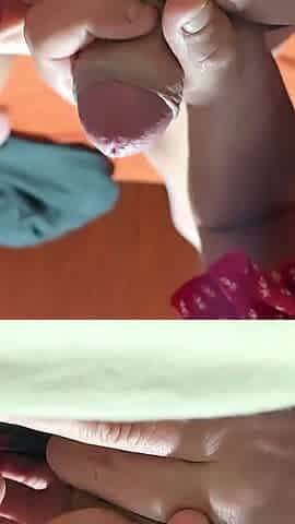 POV Sucking Cock Reel Morning Wood Massive Cumshot