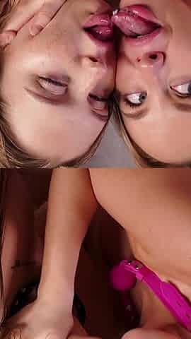 Leslie Show!! Kissing, Fucking Dildos and Masturbating to Orgasm