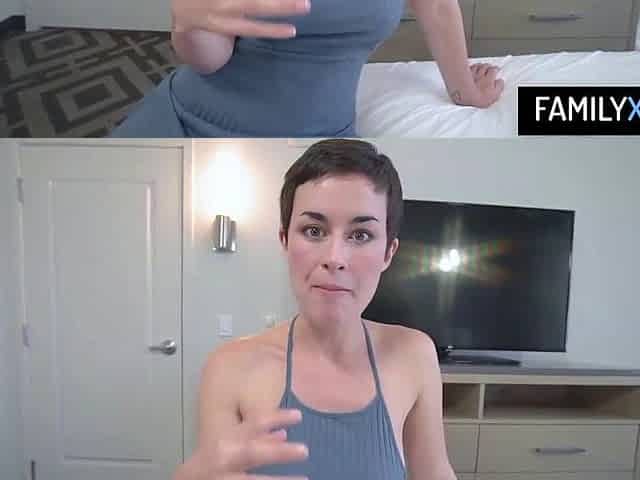 Sexy stepmom POV sex