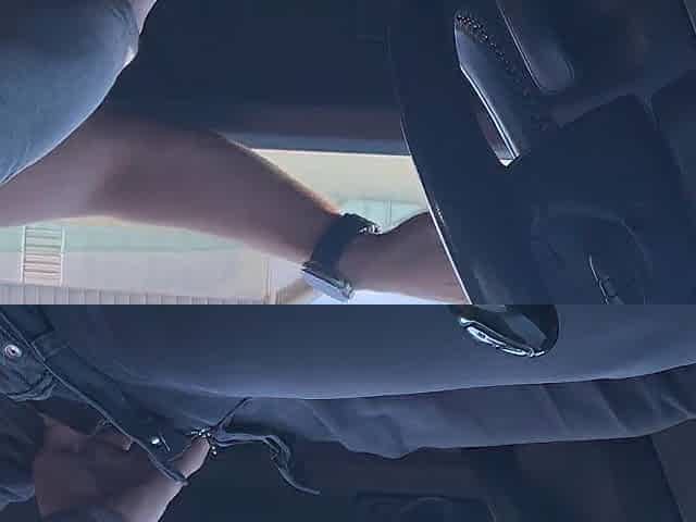 Awesome CAR TUGJOB with last POV Spunk fountain