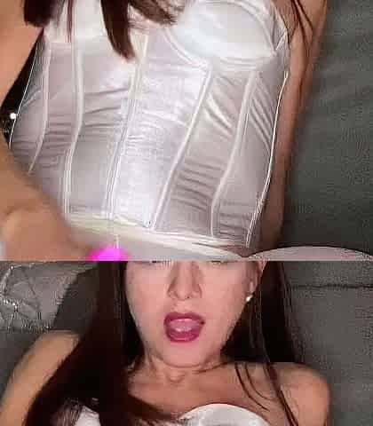 Amateur Brunette Anal Toy