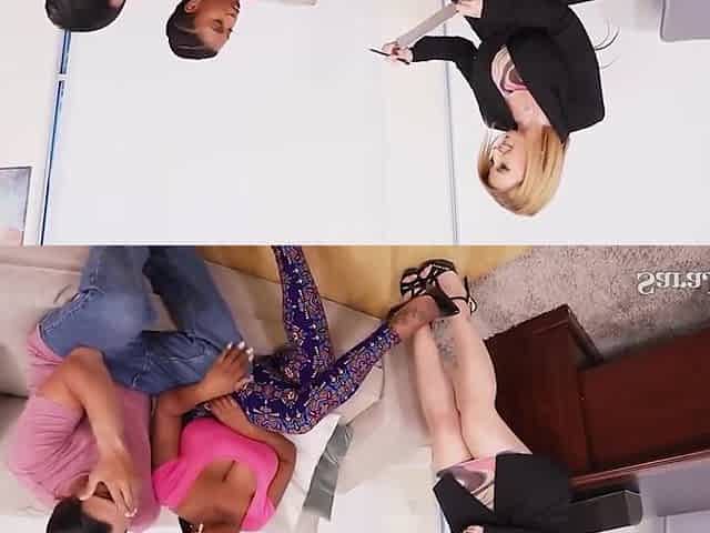 Busty Sexpert Sara Jay and Curvy Maserati Milk that Cock