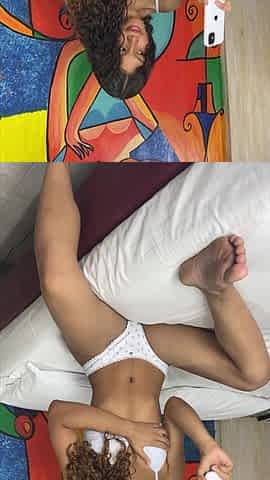 Innocent Petite Records Herself Masturbating with the Cell Phone Spied on Petite