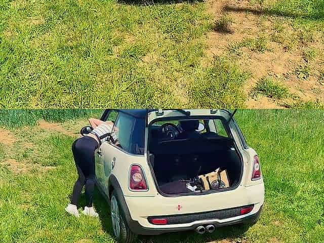 Marvelous teen stuck on her car and get drilled BENEATH MODERATION