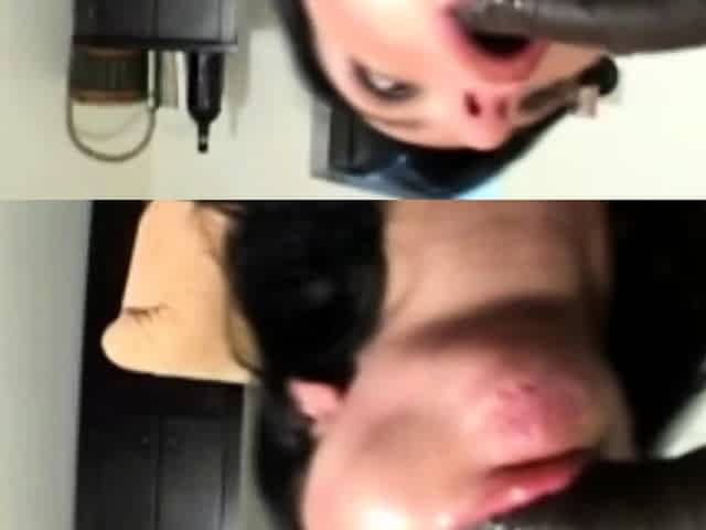 Natural Brunette Gets BBC Anal Sex